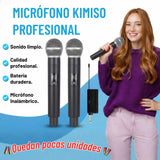 MICRÓFONO INALÁMBRICO KIMISO (DUO)T-S