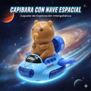 CAPIBARA CON NAVE ESPACIAL F-S