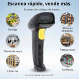 LECTOR DE CÓDIGOS DE BARRA INALÁMBRICO F-S