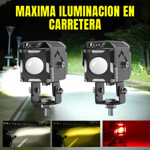 EXPLORADOR LUZ LED DELANTERO- TRIPLE TONALIDAD F-S