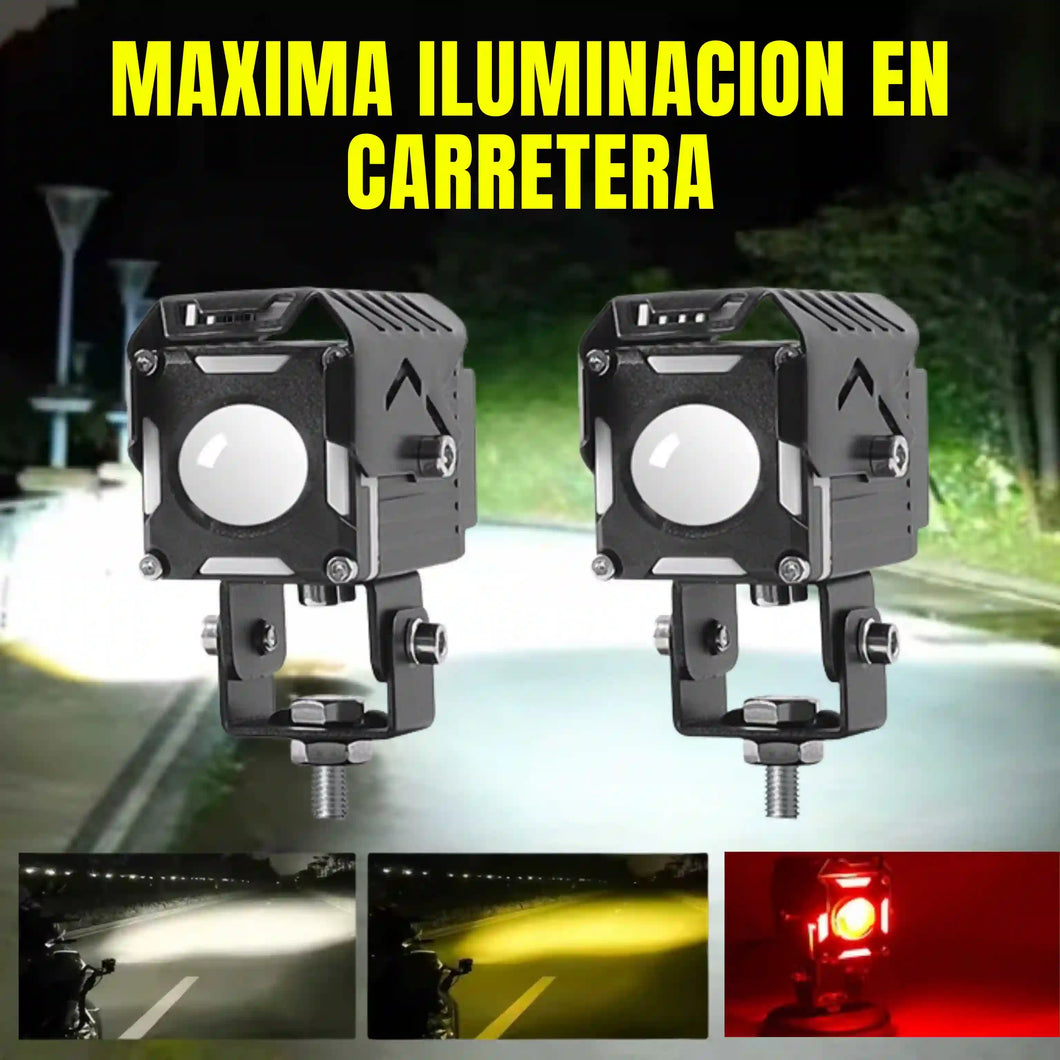 EXPLORADOR LUZ LED DELANTERO- TRIPLE TONALIDAD F-S