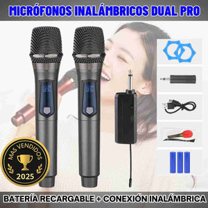 MICRÓFONO INALÁMBRICO (DUAL PRO) F-S2