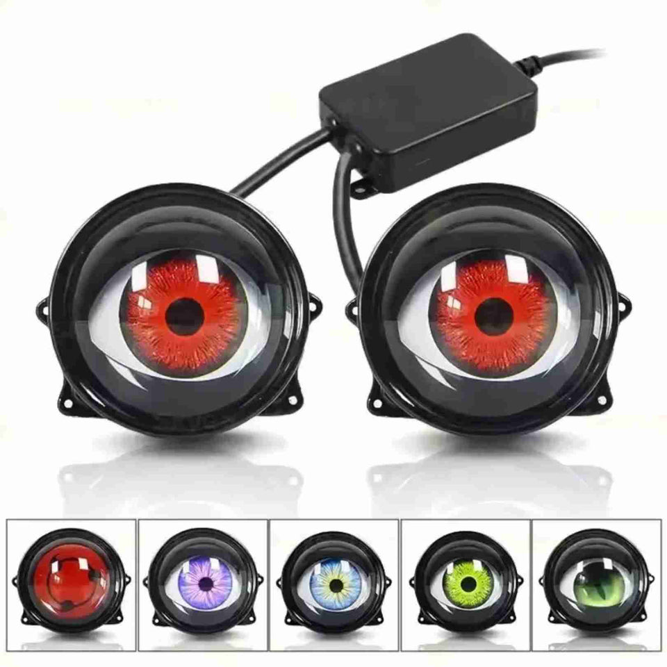 LED DE OJOS CON MOVIMIENTO - CON VARIOS DISEÑOS F-S