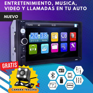 AUTORADIO TACTIL  DE 7¨ (LLAMADAS/MUSICA/VIDEOS/ +) F-S