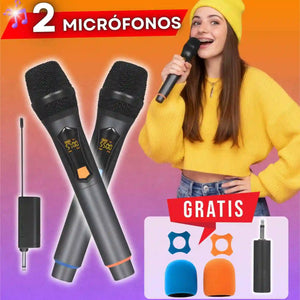 MICRÓFONOS INALÁMBRICOS - "FANCI PRO"