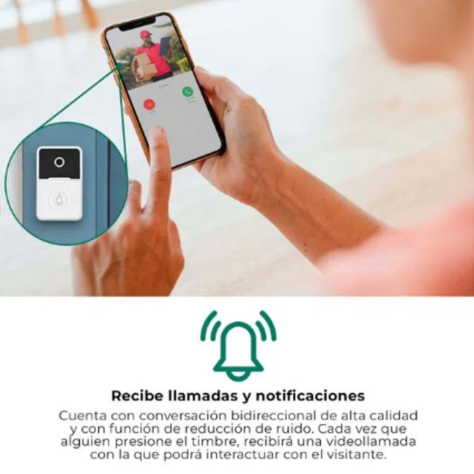 TIMBRE WIFI CON CAMARA