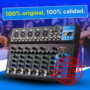 CONSOLA DE 7 CANALES PROFESIONAL F-S