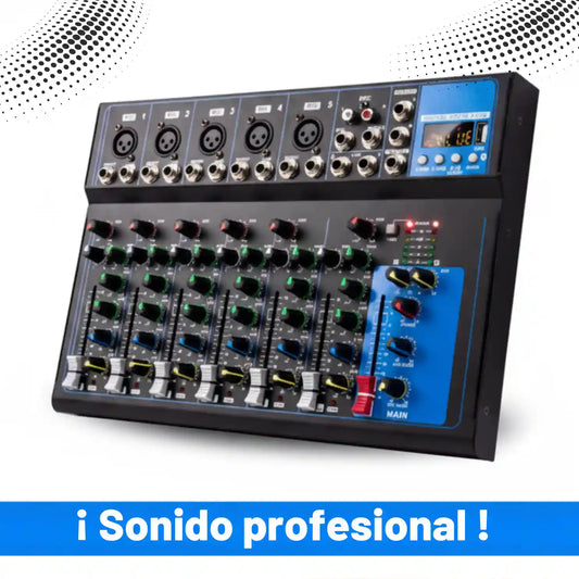 CONSOLA BLUETOOTH (ORIGINAL) DE 7 CANALES